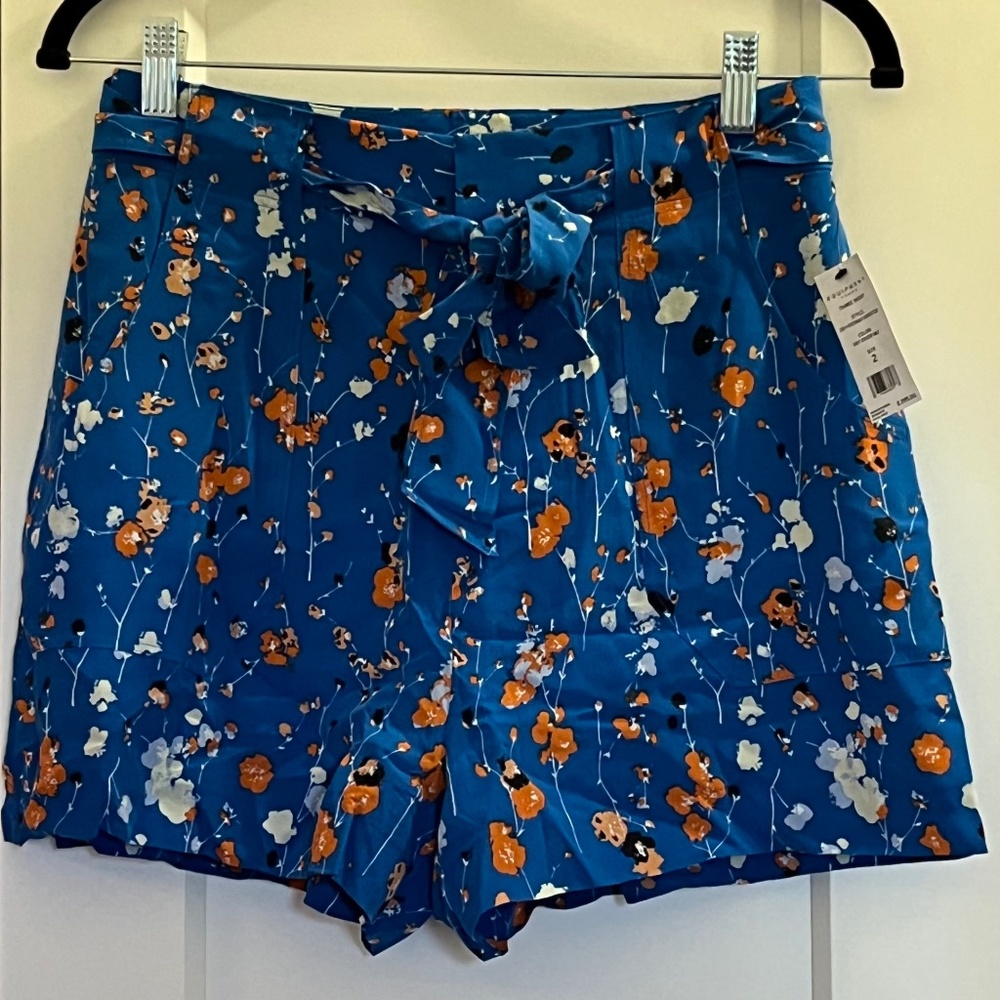 Equipment Silk Taimee Floral Shorts - Picture 1 of 4